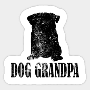 Pugs Dog Grandpa Sticker